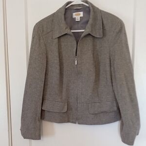 Talbots Classic Gray Women's Blazer